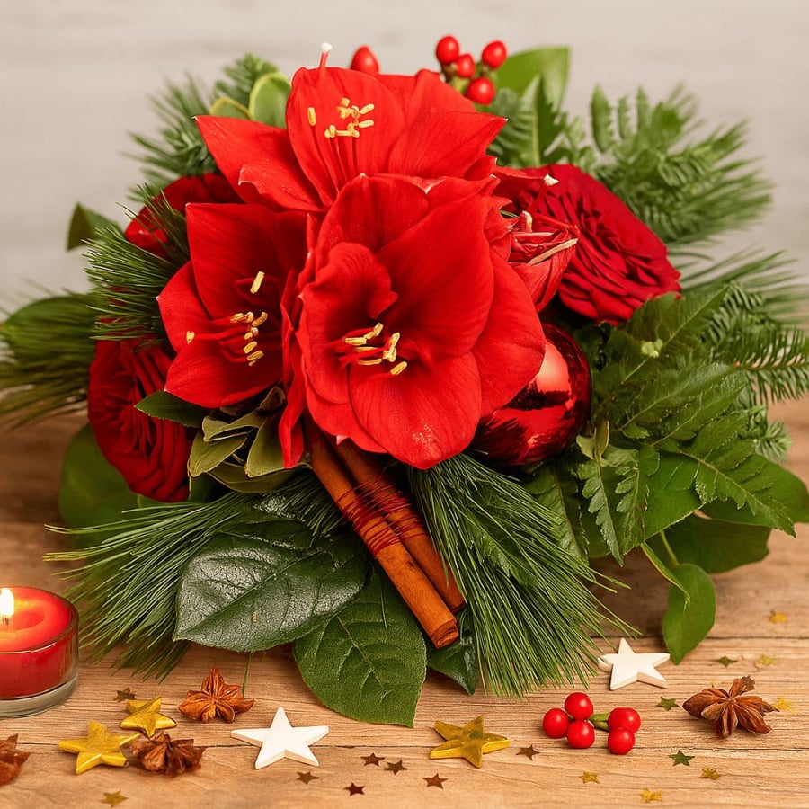 Weihnachten Blumenstrauß